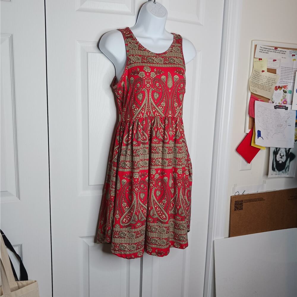 Fashion New Power Boho Summer Dress w/ Pockets NWT Sz Small - Picture 5 of 13
